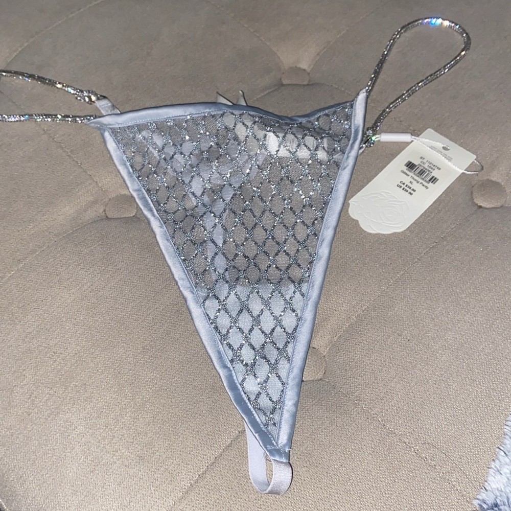 XL Glitter Thong Panty for love & lemons - Picture 8 of 14